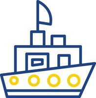 Ship Vector Icon Design