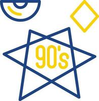 90s Vector Icon Design