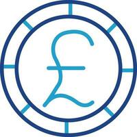 Pound Vector Icon Design