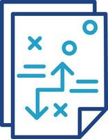 Planning Vector Icon Design