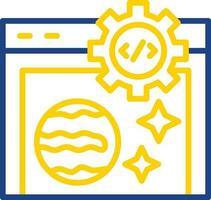 Coding Vector Icon Design