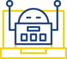Robot Vector Icon Design
