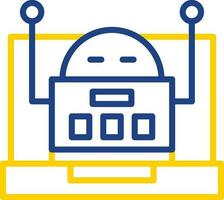 Robot Vector Icon Design