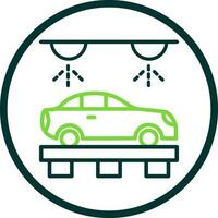 diseño de icono de vector de lavado de autos