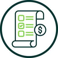 Invoice Vector Icon Design