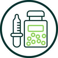 Solvent Vector Icon Design