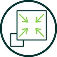 Resizing Vector Icon Design
