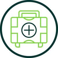 First aid kit Vector Icon Design