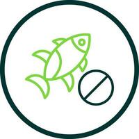 No fishing Vector Icon Design