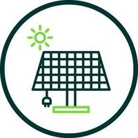 diseño de icono de vector de energía solar