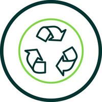 Recycle Vector Icon Design