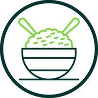 Aromatic rice Vector Icon Design