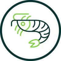 Shrimp Vector Icon Design