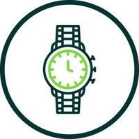 Wristwatch Vector Icon Design