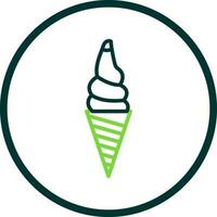 diseño de icono de vector de helado