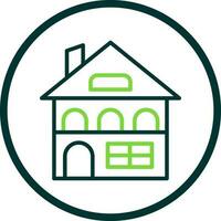 Chalet Vector Icon Design