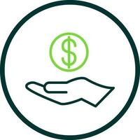 Saving money Vector Icon Design
