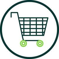 Trolley Vector Icon Design