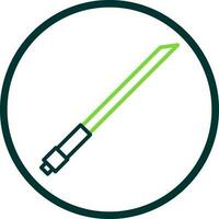 Lightsaber Vector Icon Design