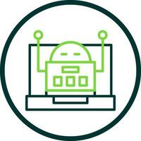 Robot Vector Icon Design