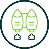 Spacecraft Vector Icon Design