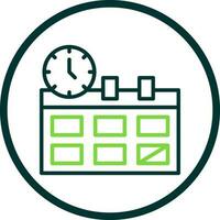 Schedule Vector Icon Design