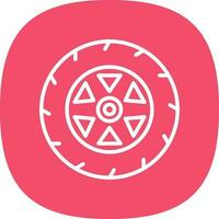 Wheels Vector Icon Design