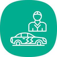 Salesman Vector Icon Design