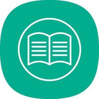Manual book Vector Icon Design