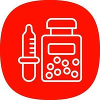 Solvent Vector Icon Design