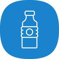 Water bottle Vector Icon Design