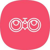 Binocular Vector Icon Design