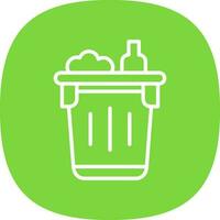 Garbage Vector Icon Design