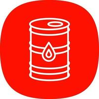 Dippel oil Vector Icon Design