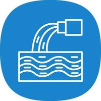 Waste water Vector Icon Design