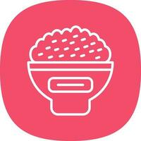 Khao chae Vector Icon Design