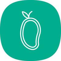 diseño de icono de vector de mango