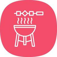 Barbecue Vector Icon Design