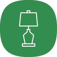 Lamp Vector Icon Design