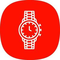 Wristwatch Vector Icon Design