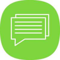 Message Vector Icon Design
