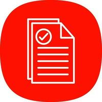 Document Vector Icon Design