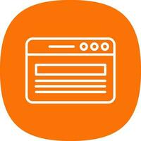 Web page Vector Icon Design