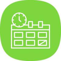 Schedule Vector Icon Design