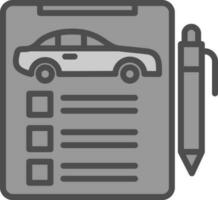 Contract Vector Icon Design