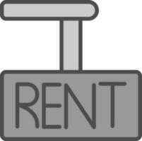 Rent Vector Icon Design