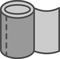 Paper roll Vector Icon Design