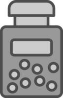 Solvent Vector Icon Design