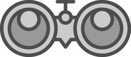Binocular Vector Icon Design