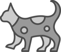 diseño de icono de vector de gato